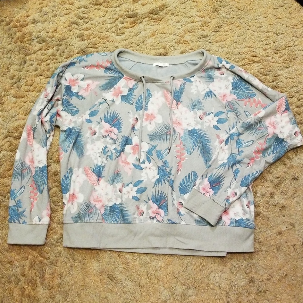 Maurices cropped sweatshirt